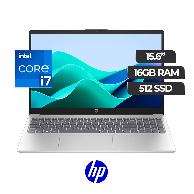 HP COREi7 8GB 512 SSD 15.6"