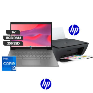 LAPTOP HP i3 + IMPRESORA HP WIFI