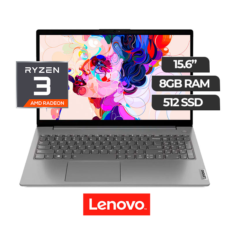 LENOVO RYZEN 3 8GB 512 SSD 15.6"