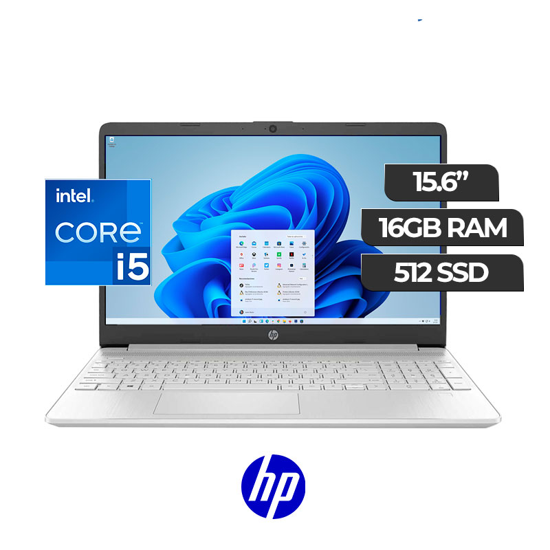 HP COREi5 16GB 512GB SSD 15.6"