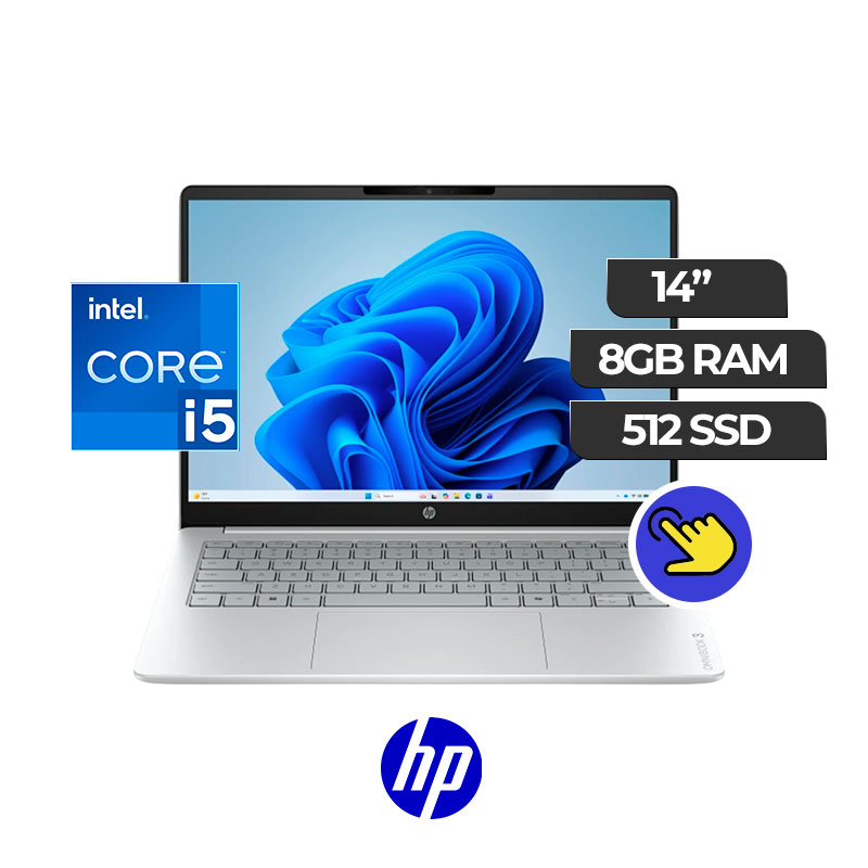 HP TACTIL COREi5 8GB 512GB SSD 14"