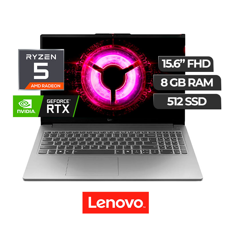 LENOVO LOQ RYZEN 5 8GB 512 SSD 15.6 FHD